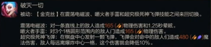 《金铲铲之战》S13金克丝技能羁绊效果